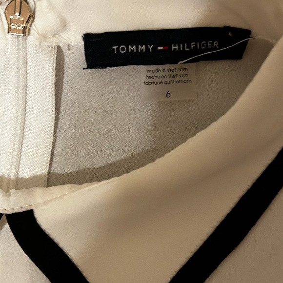 Tommy Hilfiger Point Collar A line Mini Dress - Picture 8 of 15